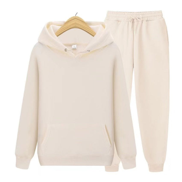 Women's Jogging Set with Hoodie – Comfort and Casual Style, Breathable and Durable Fabric