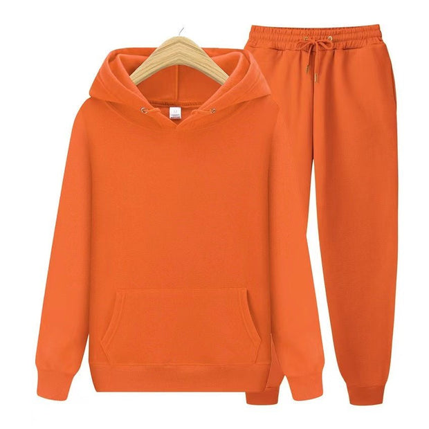 Women's Jogging Set with Hoodie – Comfort and Casual Style, Breathable and Durable Fabric