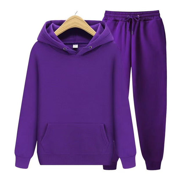 Women's Jogging Set with Hoodie – Comfort and Casual Style, Breathable and Durable Fabric
