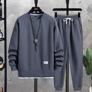 Trendy Men's Jean Jogger Tracksuit Set – Comfort and Elegance for Relaxation and Sport