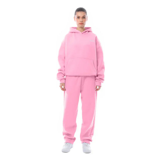 Casual Training Set Blue and Pink in Breathable Fabric – Modern Design and Optimal Comfort, Sizes S to XL