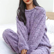 Fleece Pajama Set – Cozy Comfort and Warmth for Snuggly Nights
