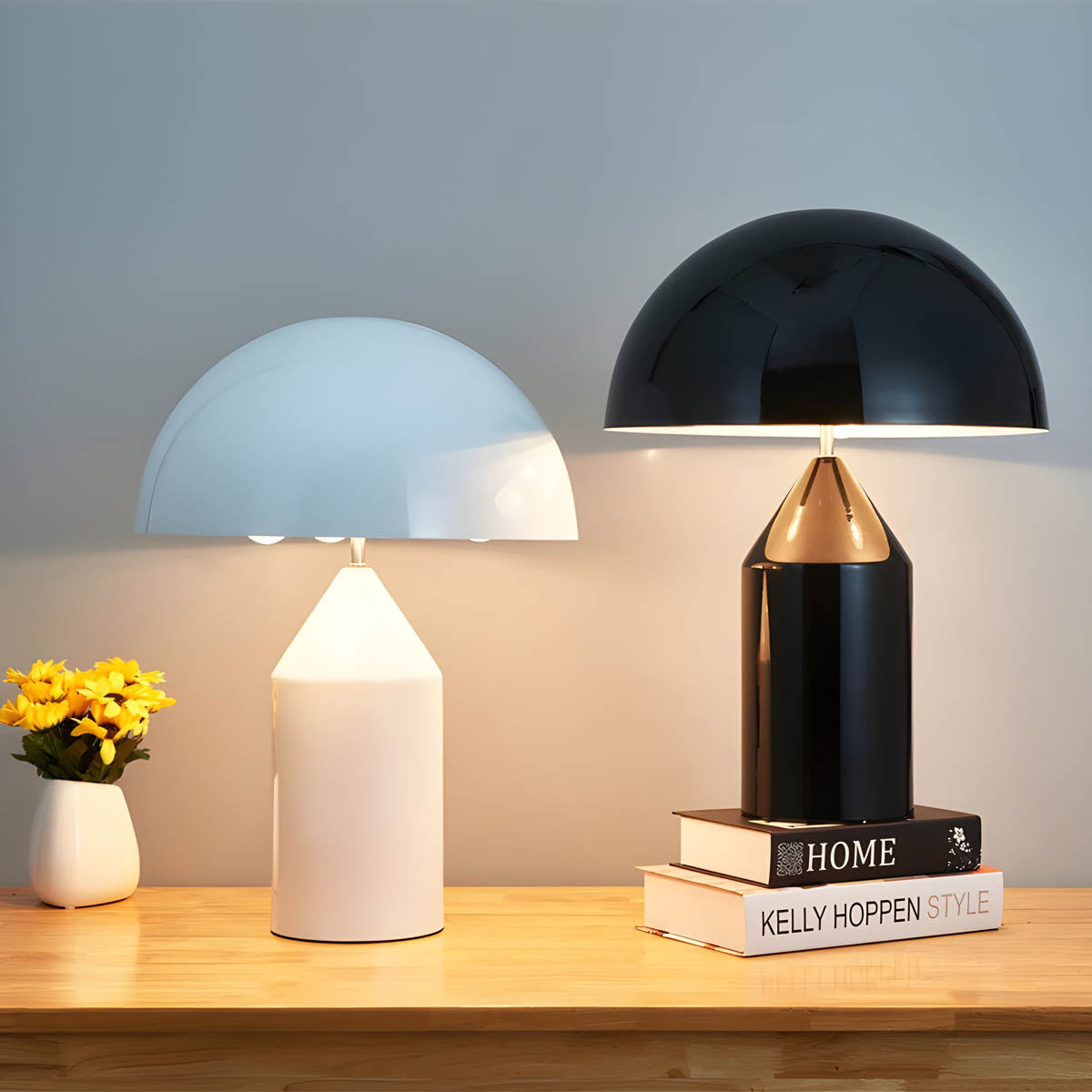 Lampe de Table Style Vintage – Design Rétro Moderne avec Éclairage LED
