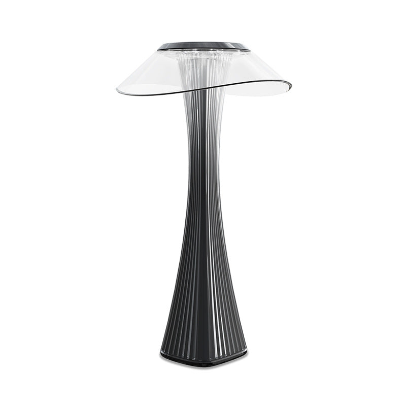 Lampe de table en cristal sophistiquée – Illumination LED élégante avec luminosité réglable