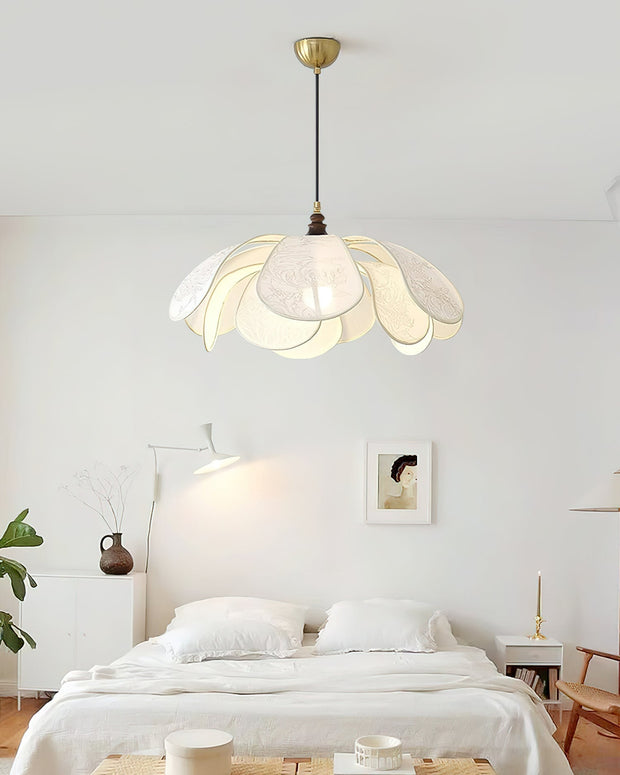 Suspension Florina – Design Floral Élégant, Parfaite pour Ampoules LED (E26/E27)