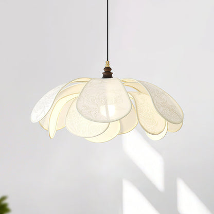 Suspension Florina – Design Floral Élégant, Parfaite pour Ampoules LED (E26/E27)