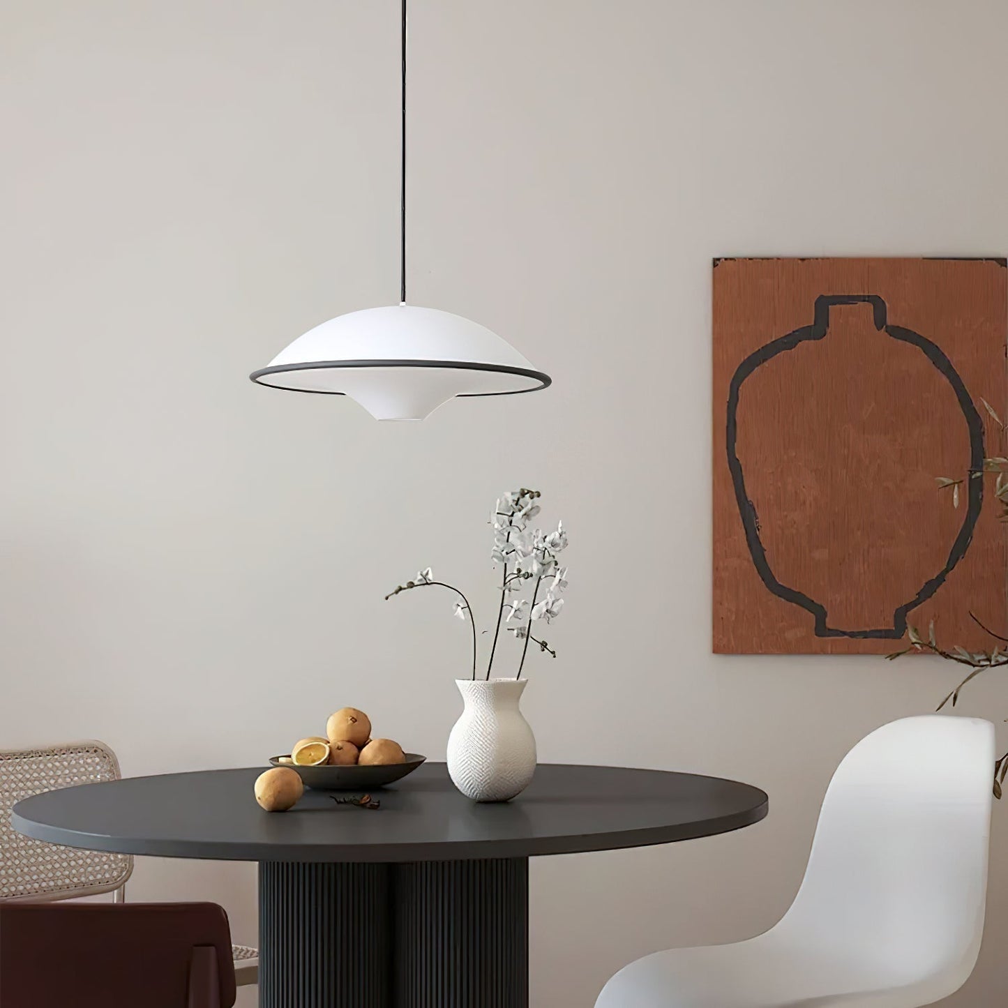 Suspension LED Fontana Élégante – Minimalisme Moderne Inspiré par les OVNI