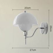 Mushroom Cream Wall Sconce – Embrace Natural Elegance with Comfortable Ambient Light