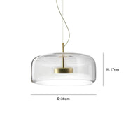 Elevate your space with the Hotel glass pendant lamp – A touch of timeless elegance for refined interiors