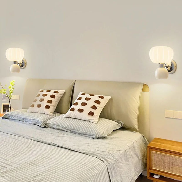 Elegant Cream LED Wall Sconce – Energy-Efficient Accent Light for Your Living Room and Bedroom