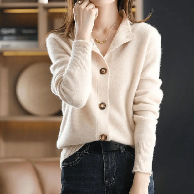 Women's 100% Pure Cashmere Vest – Elegant and Comfortable Sleeveless Jacket, Ideal for All Occasions