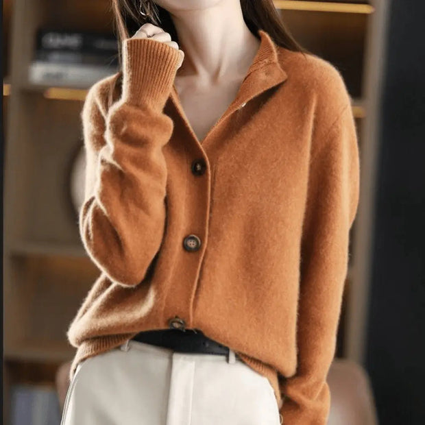 Women's 100% Pure Cashmere Vest – Elegant and Comfortable Sleeveless Jacket, Ideal for All Occasions