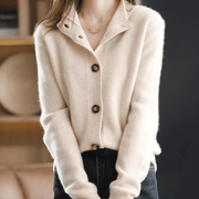Women's 100% Pure Cashmere Vest – Elegant and Comfortable Sleeveless Jacket, Ideal for All Occasions