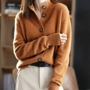 Women's 100% Pure Cashmere Vest – Elegant and Comfortable Sleeveless Jacket, Ideal for All Occasions