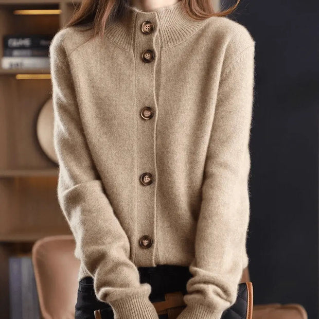 Women's 100% Pure Cashmere Vest – Elegant and Comfortable Sleeveless Jacket, Ideal for All Occasions