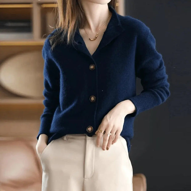 Women's 100% Pure Cashmere Vest – Elegant and Comfortable Sleeveless Jacket, Ideal for All Occasions