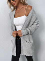 Open Cardigan Women in Soft Knit - Elegant and Comfortable Sleeveless Cardigan for All Occasions
