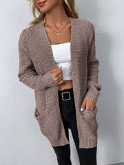 Open Cardigan Women in Soft Knit - Elegant and Comfortable Sleeveless Cardigan for All Occasions