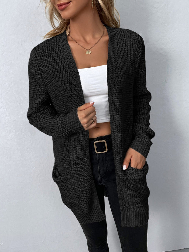 Open Cardigan Women in Soft Knit - Elegant and Comfortable Sleeveless Cardigan for All Occasions