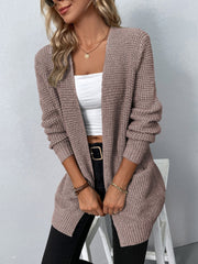 Open Cardigan Women in Soft Knit - Elegant and Comfortable Sleeveless Cardigan for All Occasions