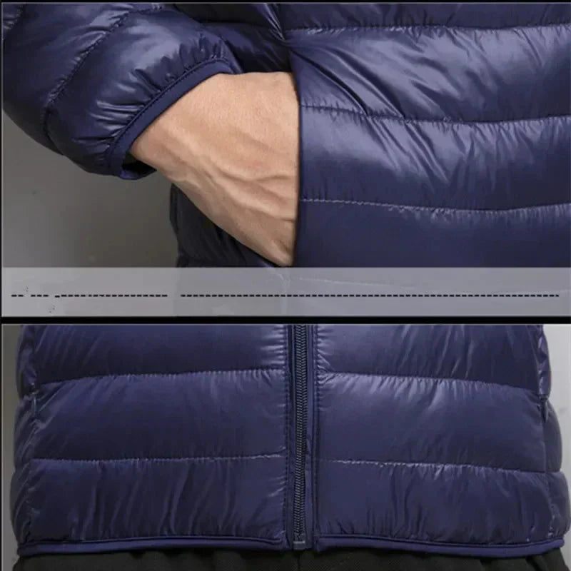 Gilet Ultraléger pour Homme – Élégant et Confortable, Idéal pour la Mi-Saison