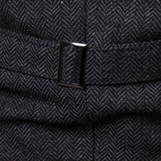 Elegant Men's Vest in Wool and Polyester, Sleeveless Men's Vest, Ideal for Chic and Casual Look