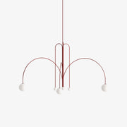 Dazzling Gran Finale Chandelier – A Chic Blend of Metal and Glass Elegance