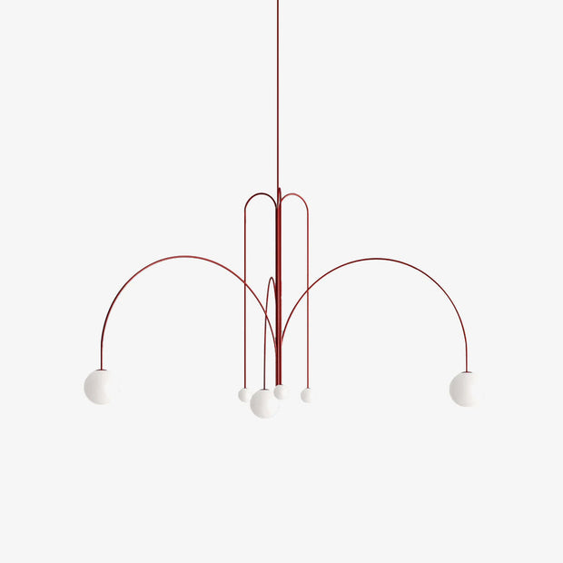 Dazzling Gran Finale Chandelier – A Chic Blend of Metal and Glass Elegance