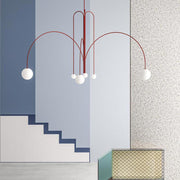Dazzling Gran Finale Chandelier – A Chic Blend of Metal and Glass Elegance