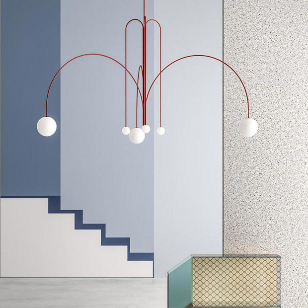 Dazzling Gran Finale Chandelier – A Chic Blend of Metal and Glass Elegance