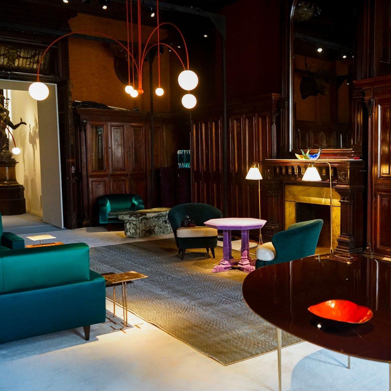 Éblouissante Suspension Gran Finale – Un Mélange Chic d'Élégance Métal et Verre