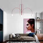 Dazzling Gran Finale Chandelier – A Chic Blend of Metal and Glass Elegance