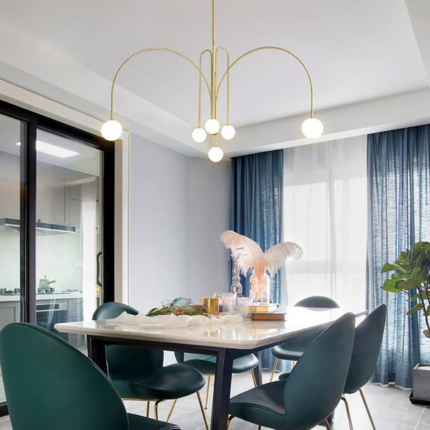 Dazzling Gran Finale Chandelier – A Chic Blend of Metal and Glass Elegance