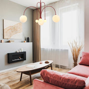Dazzling Gran Finale Chandelier – A Chic Blend of Metal and Glass Elegance