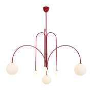 Dazzling Gran Finale Chandelier – A Chic Blend of Metal and Glass Elegance