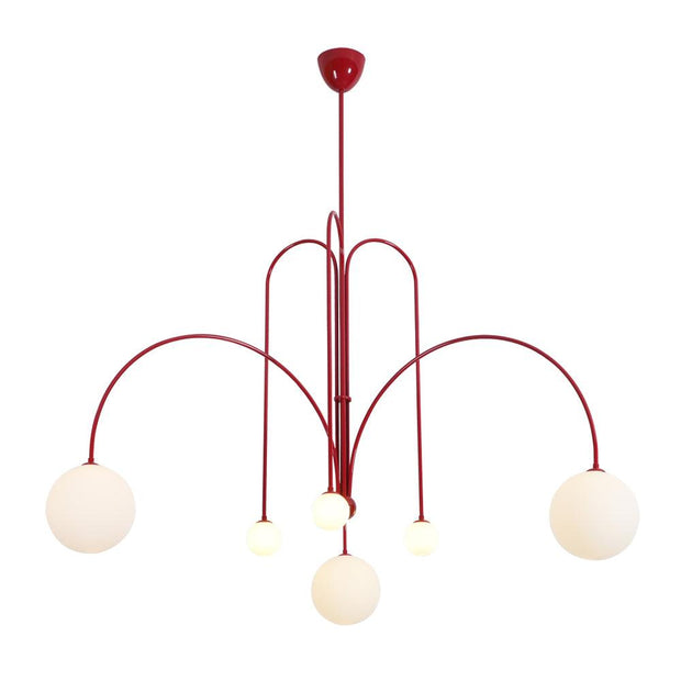 Dazzling Gran Finale Chandelier – A Chic Blend of Metal and Glass Elegance