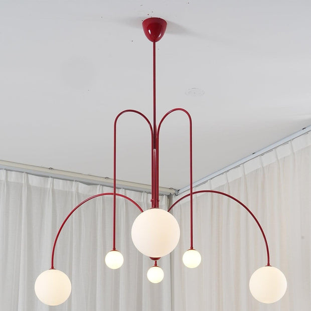 Dazzling Gran Finale Chandelier – A Chic Blend of Metal and Glass Elegance