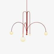 Dazzling Gran Finale Chandelier – A Chic Blend of Metal and Glass Elegance