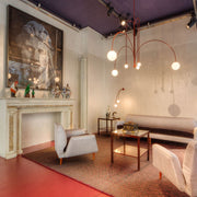 Dazzling Gran Finale Chandelier – A Chic Blend of Metal and Glass Elegance