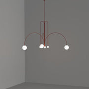 Dazzling Gran Finale Chandelier – A Chic Blend of Metal and Glass Elegance