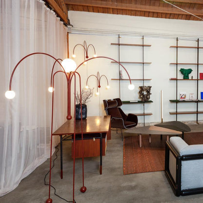 Éblouissante Suspension Gran Finale – Un Mélange Chic d'Élégance Métal et Verre