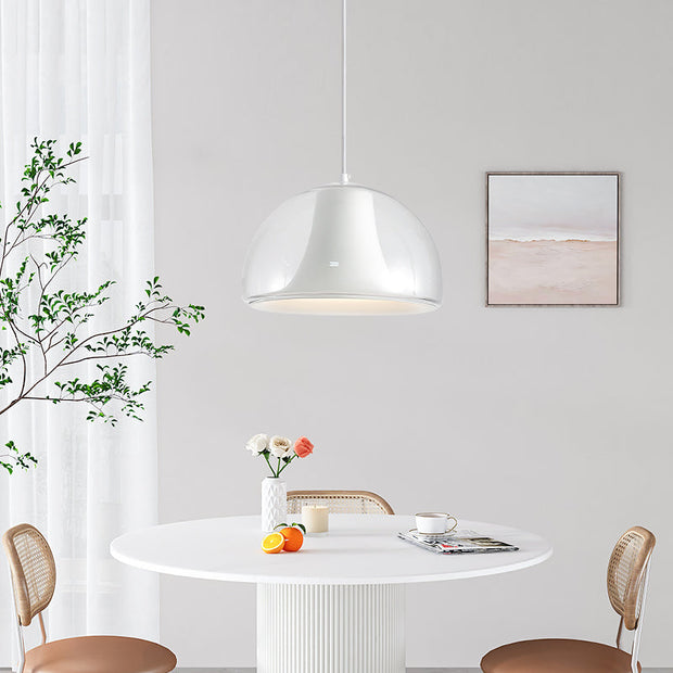 Elevate your space with a beautiful jellyfish pendant lamp – contemporary glass and metal lamp with a fluid and graceful design