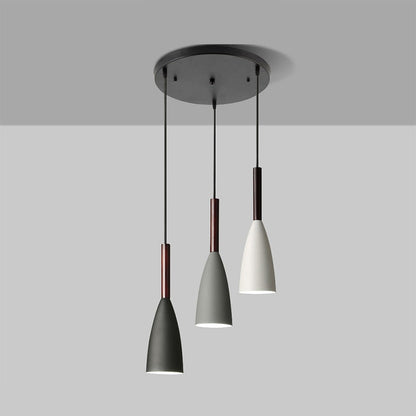 Suspension Triple Scandinave Élégante – Aluminium Personnalisable