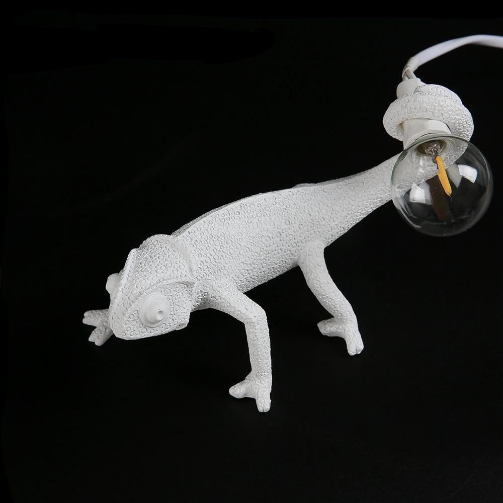 Lampe de Table en Résine Lizard Artistique Exquise – Une Touche d'Élégance pour Votre Espace