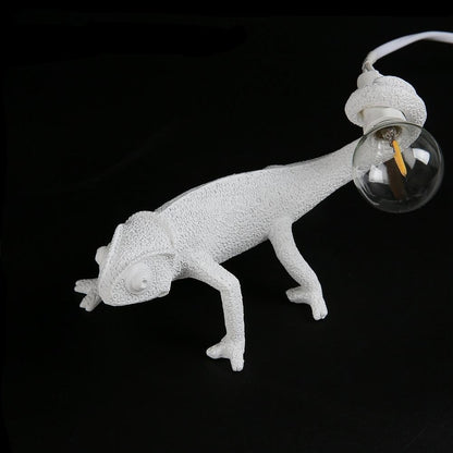 Lampe de Table en Résine Lizard Artistique Exquise – Une Touche d'Élégance pour Votre Espace