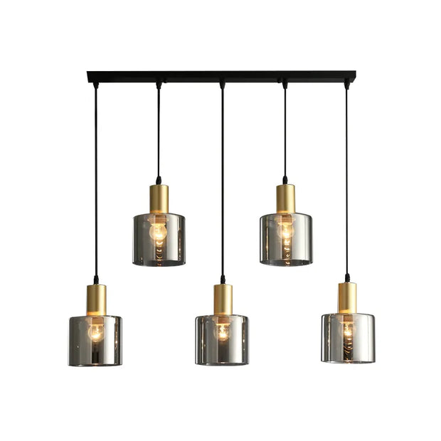 Sleek 3-Ring LED Ceiling Light – Contemporary Elegance for Your Dining Space