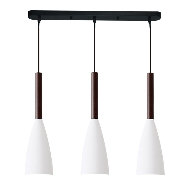 Suspension Triple Scandinave Élégante – Aluminium Personnalisable