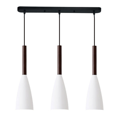 Suspension Triple Scandinave Élégante – Aluminium Personnalisable