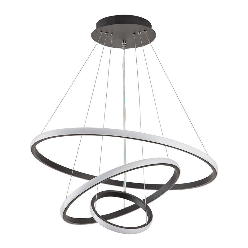 Modern taklampa ArishaLight – Elegant LED-design med 3 anpassningsbara ringar