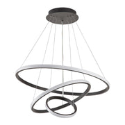 ArishaLight Contemporary Ceiling Lamp – Elegant LED Design with 3 Customizable Rings